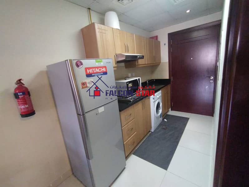 2 STUNNING CANAL VIEW | FULLY FURNISHED STUDIO | JUST @ 2500/- P. M | HIGHER FLOOR