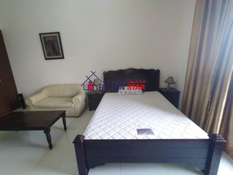 7 STUNNING CANAL VIEW | FULLY FURNISHED STUDIO | JUST @ 2500/- P. M | HIGHER FLOOR