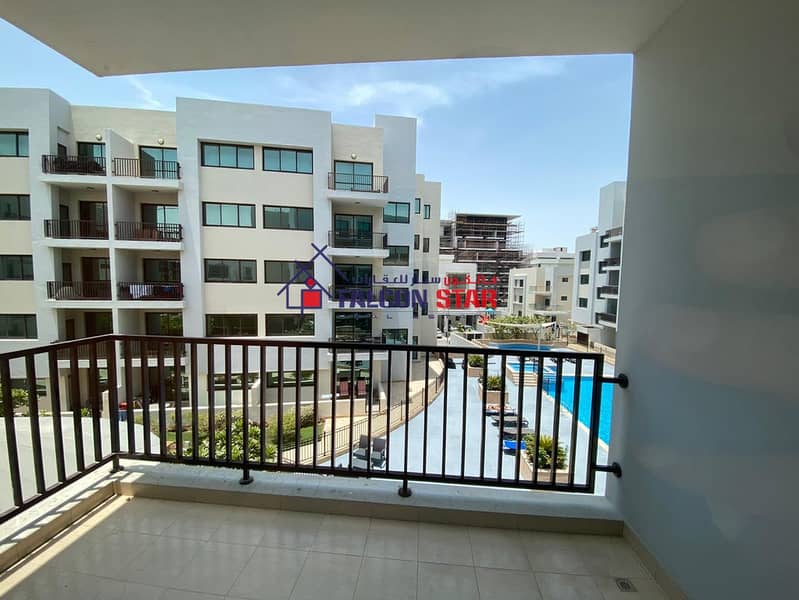 8 NO COMMISSION - POOL VIEW  SPACIOUS TWO BHK WITH HUGE BALCONIES