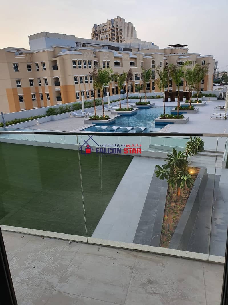 POOL VIEW - BRAND NEW ONE BHK - READY TO MOVE