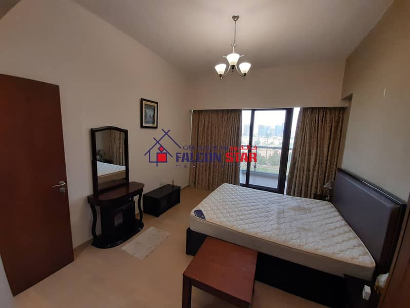 8 Full golf view | Fully furnished like brand new | Private Balcony
