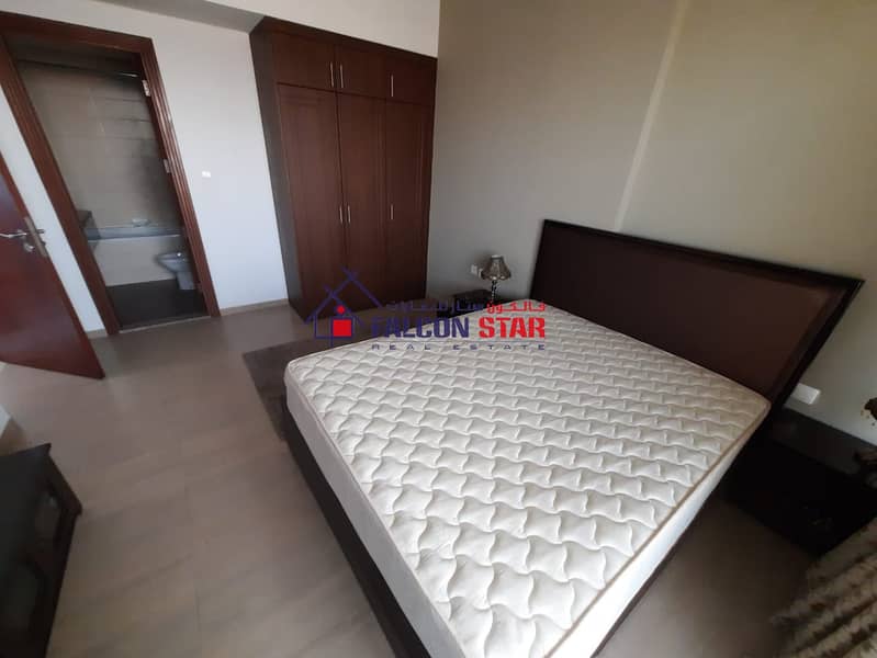 6 FURNISHED 1 BEDROOM  ( CITY VIEW ) AT BEST PRICE - ON HIGHER FLOOR