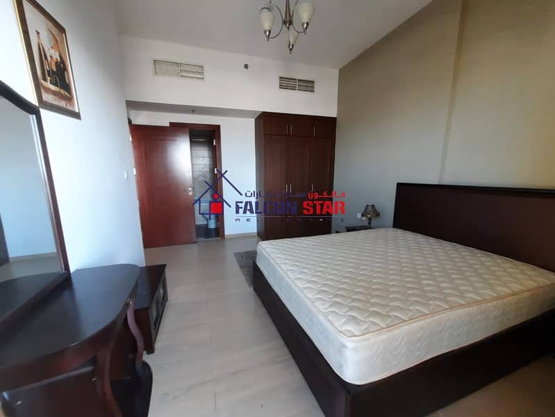 9 FURNISHED 1 BEDROOM  ( CITY VIEW ) AT BEST PRICE - ON HIGHER FLOOR
