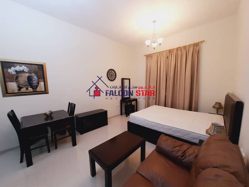 PAY 2700/M | DEWA CHILLER CONNECTED | FURNISHED STUDIO