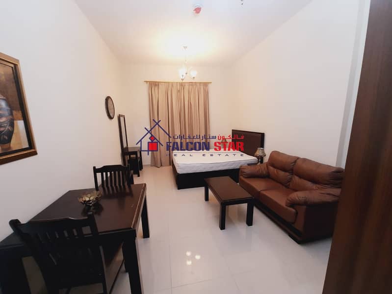 4 PAY 2700/M | DEWA CHILLER CONNECTED | FURNISHED STUDIO