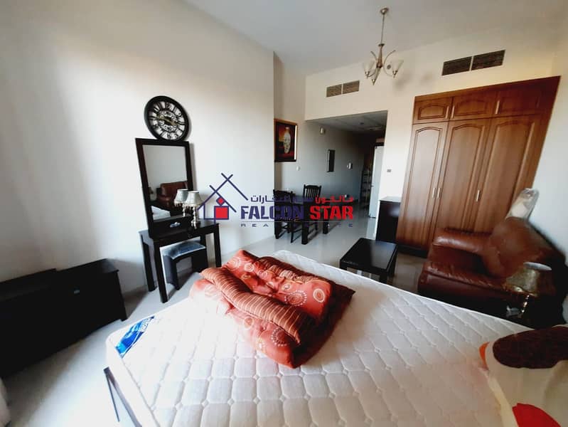5 POOL VIEW  BIGGEST SIZE | PAY ONLY 2750 /M | FURNISHED STUDIO