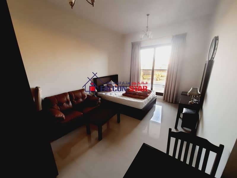 6 POOL VIEW  BIGGEST SIZE | PAY ONLY 2750 /M | FURNISHED STUDIO