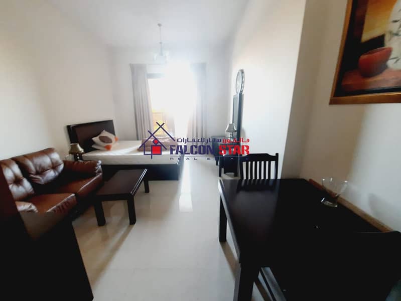 7 POOL VIEW  BIGGEST SIZE | PAY ONLY 2750 /M | FURNISHED STUDIO