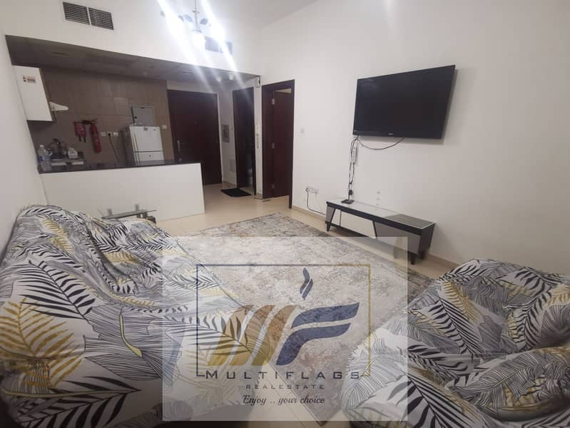 Monthly furnished apartment rent in City Tower, open view