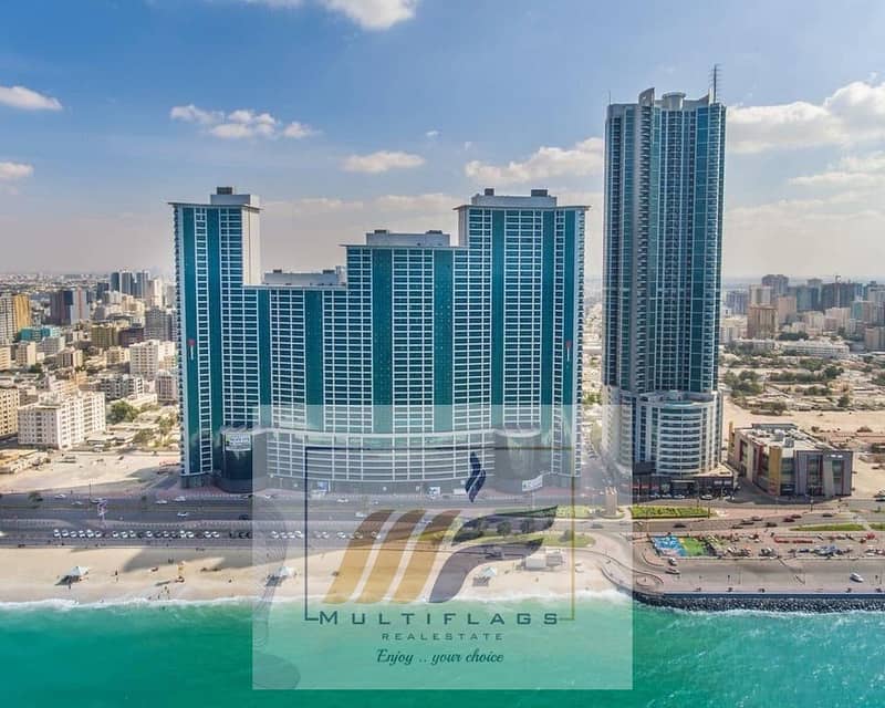 One bedroom in Ajman Corishe Tower for sale with facilities on the payment ( only 5% and receive direct your flat )