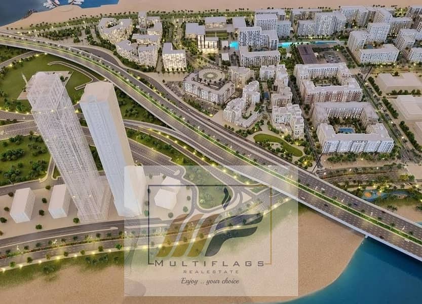 Owns a charming view of the Gulf Sea in Sharjah, in installments for the developer