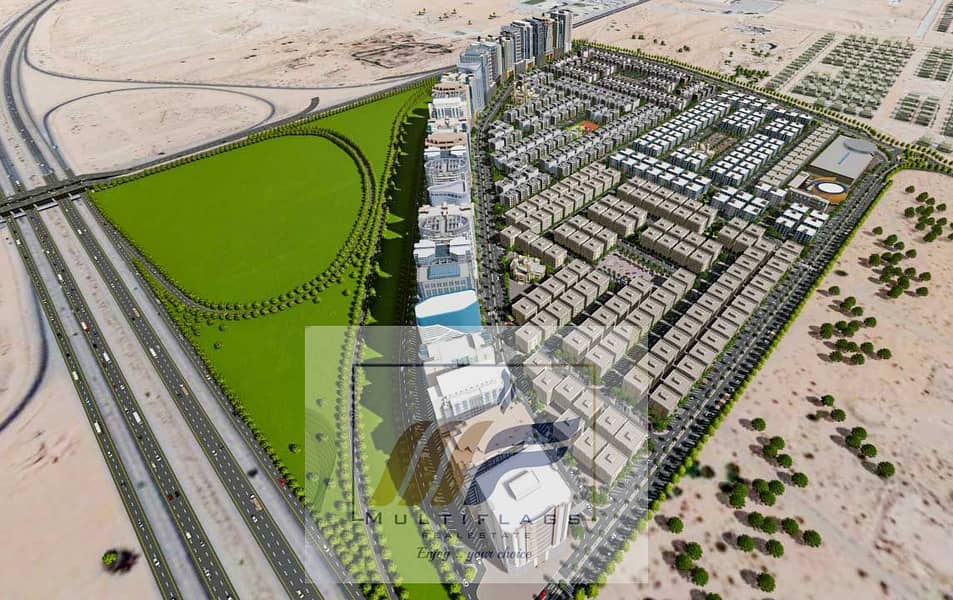 Own a commercial residential land in installments and invest and a flexible payment plan