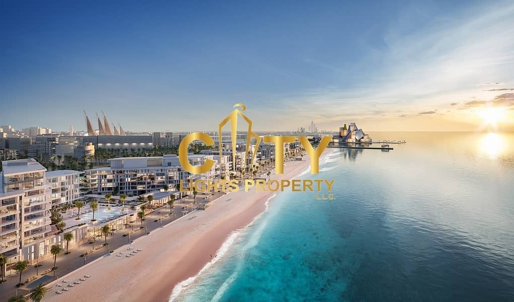 6 Luxurious Investment | 3BR Townhouse in Mamsha Saadiyat with Sea View