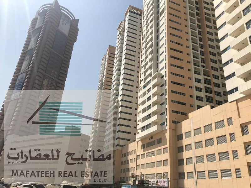 Ajman one tower new one bed room apartment in tower 11 open view. . . .