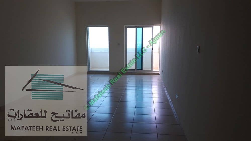 1 bedroom hall with Parking for rent available at 20,000 AED only