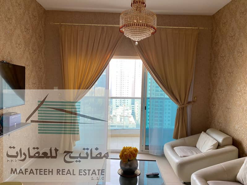 One Bedroom And Hall Apartment Available For Rent In Monthly Basis in City tower.