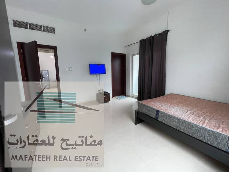 Hot Deal One bedroom and hall flat available for sale in  Ajman City Tower with parking big size