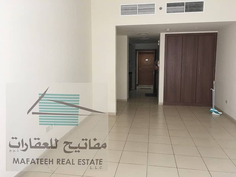 Studio Apartment for Rent In Ajman One Tower in Very Low Price And Medium Floor in 17k
