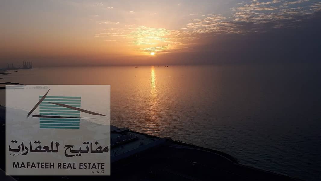 CORNICHE TOWER - Sea View Two BedRoom Apt for Rent - 46,000/=