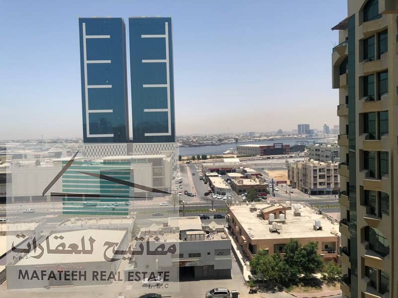 One bedroom and hall for rent in Al Rashidiya Towers big size and open view