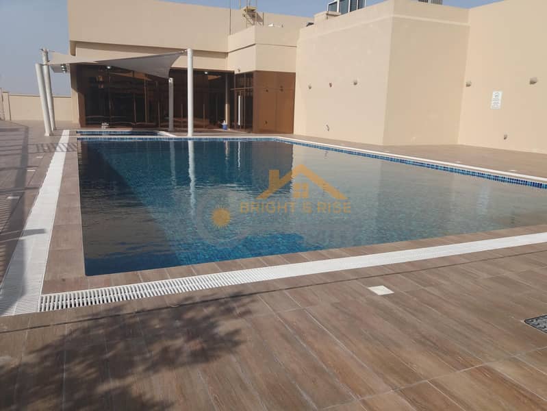 Brand new 1 B/R and 2 bath apartment with Shared Pool and GYM in Luxury community ^^ MBZ City