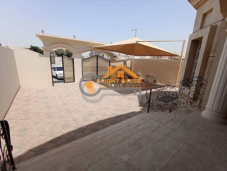 Private Entrance | 7 BR Villa available at a Prime location ^^ MBZ City.