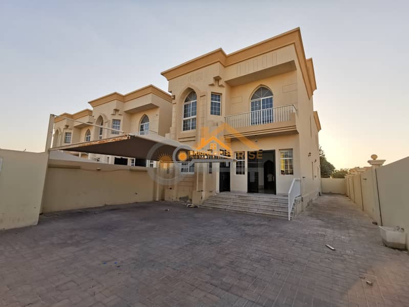 Separate 5 B/R Villa with Front Yard for rent in MBZ City
