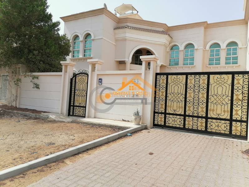 Separate 5 BR villa with Front yard - MBZ city