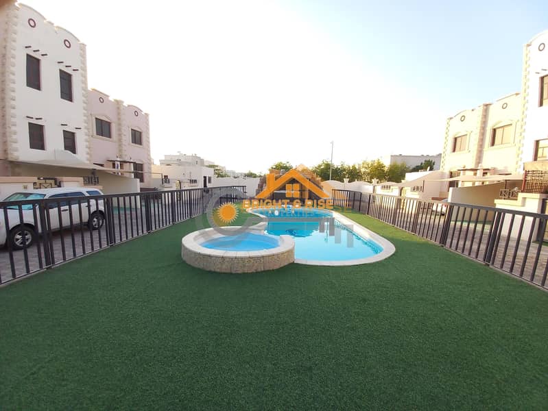 Fabulous 4 BR Separate Entrance in Compound with Community Swimming Pool ** MBZ City