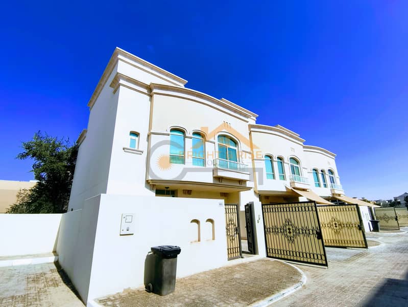 Spacious 4 bedroom villa with private yard ** MBZ City
