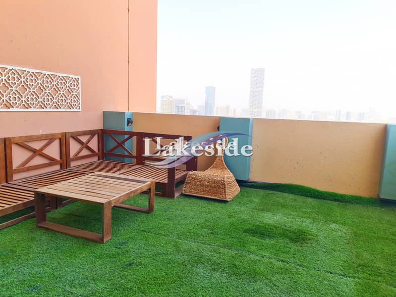 Rented | On high floor with spacious terrace