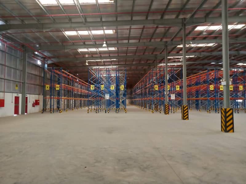 74,000 sqft Warehouse with office and loading bay Fully Rent out, 2025