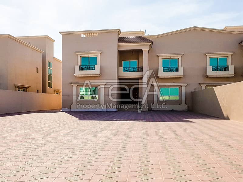 Deluxe, Spacious 5 Bed Master Villa with Separate Entrance! Khalifa City A