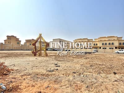 Plot for Sale in Khalifa City, Abu Dhabi - Residential land | 200*100 sq. ft | Prime location