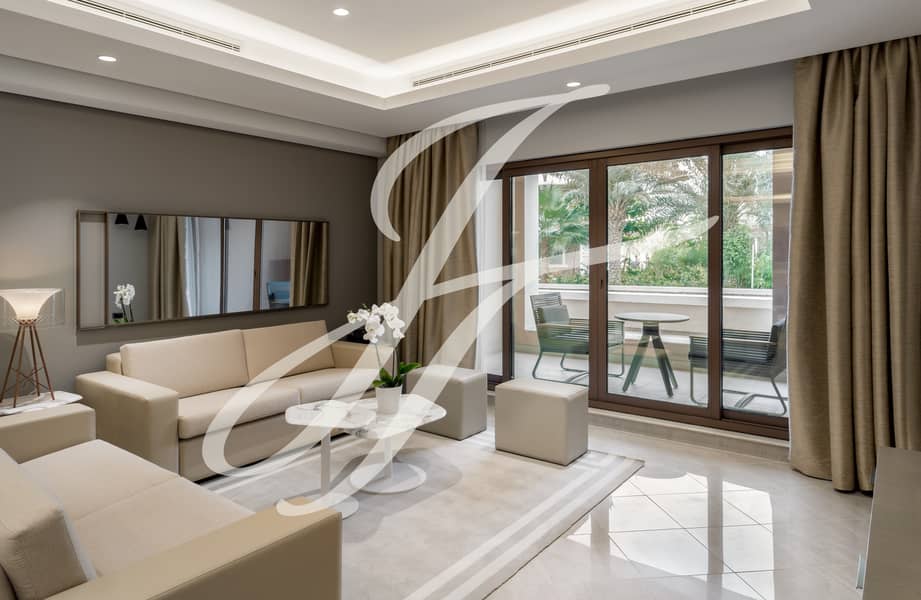 Family 3 bedroom apartment garden view - Living Room 2. jpg Family 3 bedroom apartment garden view - Living Room 2. jpg