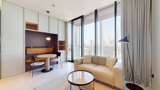 Studio for Rent in Business Bay, Dubai - UPSIDE-Living-The-Modern-Burj-Khalifa-Views-09122023_151537-2-Edit. jpg
