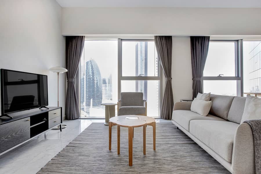 شقة في برج سنترال بارك السكني،أبراج سنترال بارك،مركز دبي المالي العالمي 1 غرفة 138000 درهم - 6807691