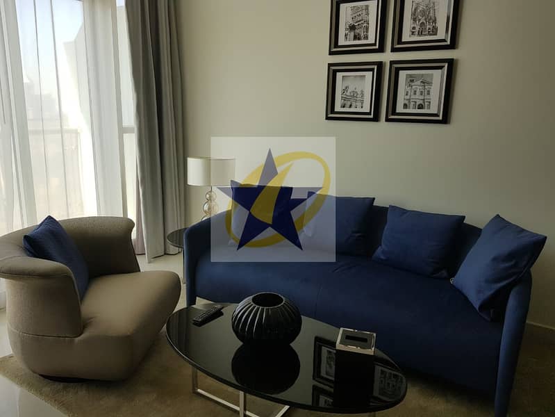 5 Fully Furnished |Full burj view | Vacant by 110k