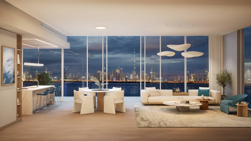 3 The Quayside - living room -night. png