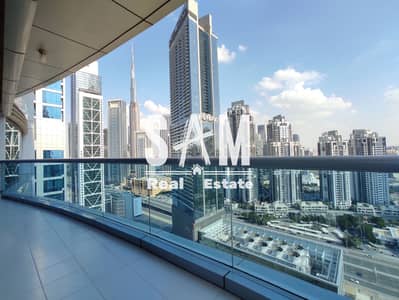 Chiller Free Spacious 3BR+Maid Room With Burj Khalifa View