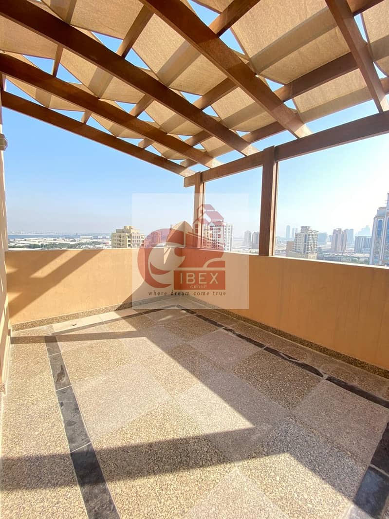 2 4Bhk Luxury Pent House Front Of Metro With 2 Big Kitchen+Big Terrace In Al Jaddaf