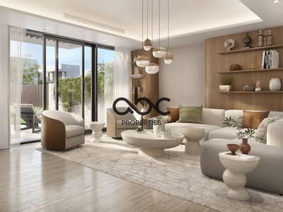 3 Bedroom Flat for Sale in Yas Island, Abu Dhabi - ALDAR_SustainableCity01_CGI26_LivingRoom_04 copy. png