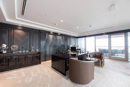 Office for Sale in Business Bay, Dubai - Luxury Furnished | Burj View | Full Floor