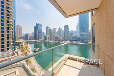 2 Bedroom Apartment for Rent in Dubai Marina, Dubai - Rare Tower | Full Marina View | EMAAR