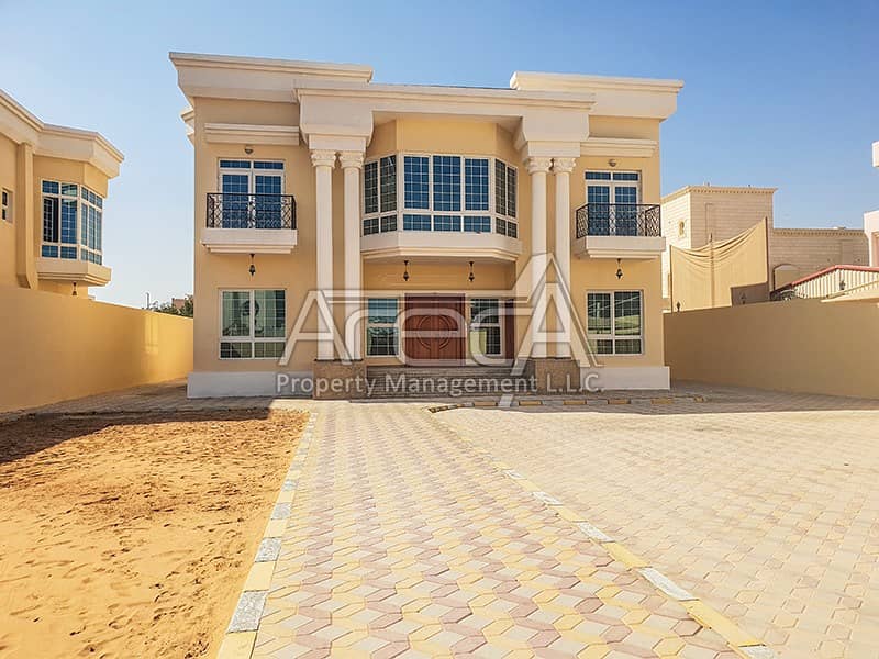 Standalone, Extravagant 5 Master Bed Villa for Rent in Khalifa City A!