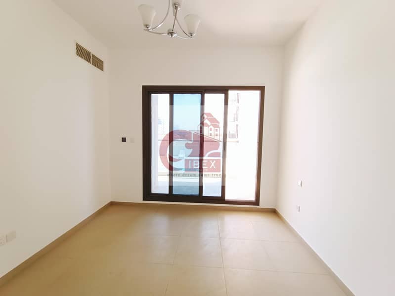 2 Brand New big size terrace 1bhk just 55k behind of sheikh zayed road