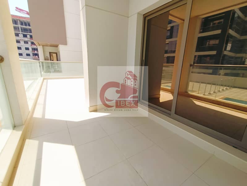 6 Brand New big size terrace 1bhk just 55k behind of sheikh zayed road