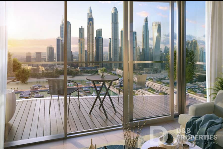 位于迪拜港，艾玛尔海滨社区，海洋之心社区 1 卧室的公寓 3366888 AED - 8166219