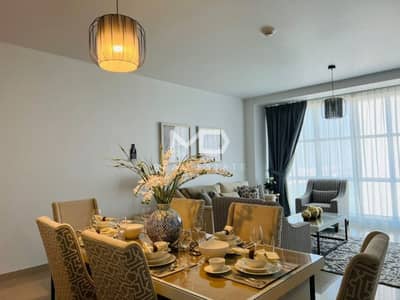3 Bedroom Apartment for Rent in Corniche Road, Abu Dhabi - A Furnished Unit With Sea View | Up To 3 Payments