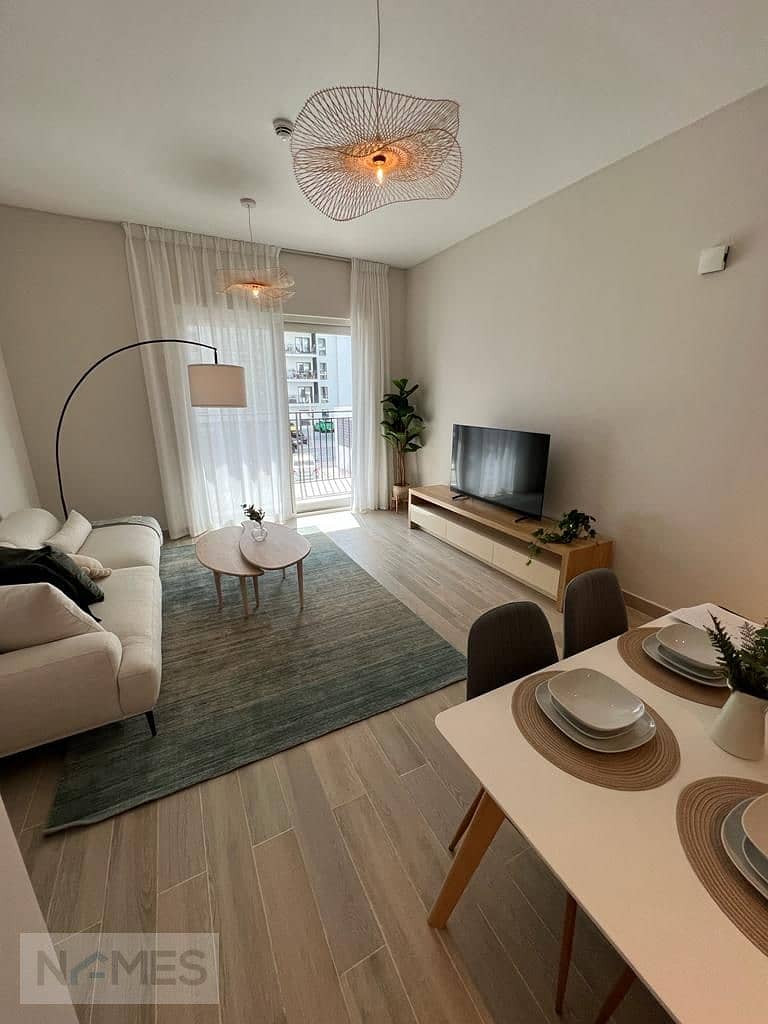 Monthly Rent | Cozy 1 Bedroom apartment with luxury finishing and modern furniture for rent in  Water's Edge